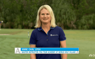 Anne Cain Tips on the Golf Channel | The Knockdown Shot