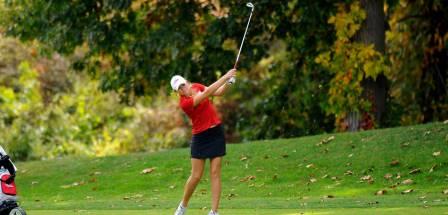 Knock down the pin with your irons