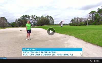 Anne’s “Chunk and Run” Bunker Shot Will Save You Strokes!