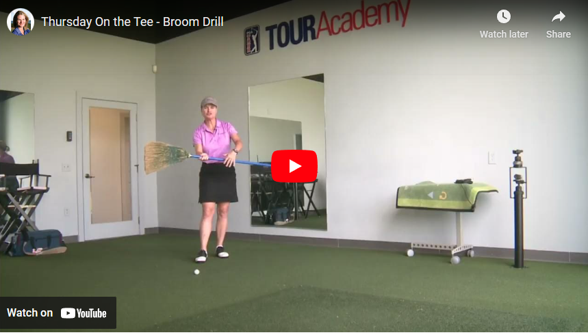 Improve Your Impact Position With The Broom Drill