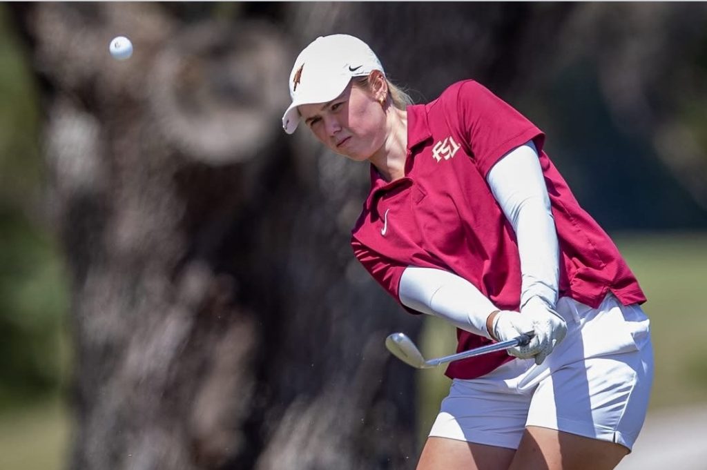 Alexandra Gazzoli, FL Freshman on #2 ranked FSU Women’s Golf Team